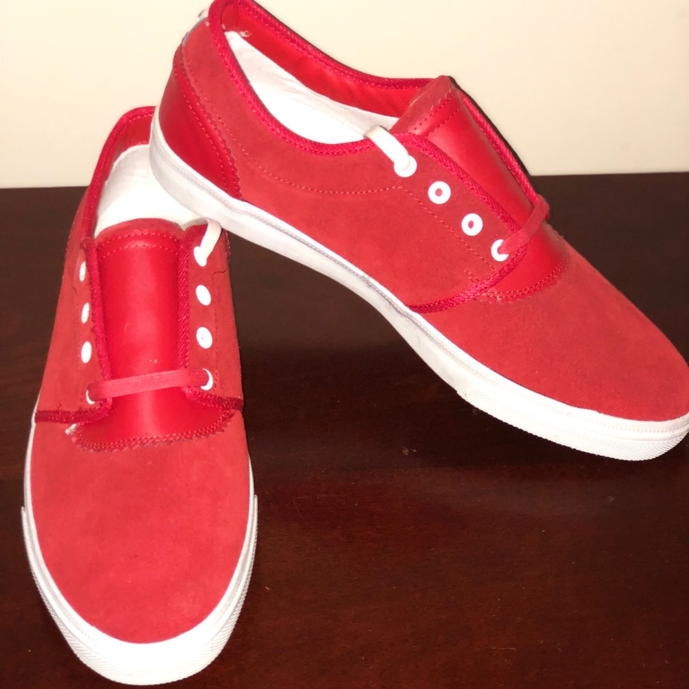 Diamond Red Suede